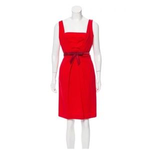 Fendi red dress